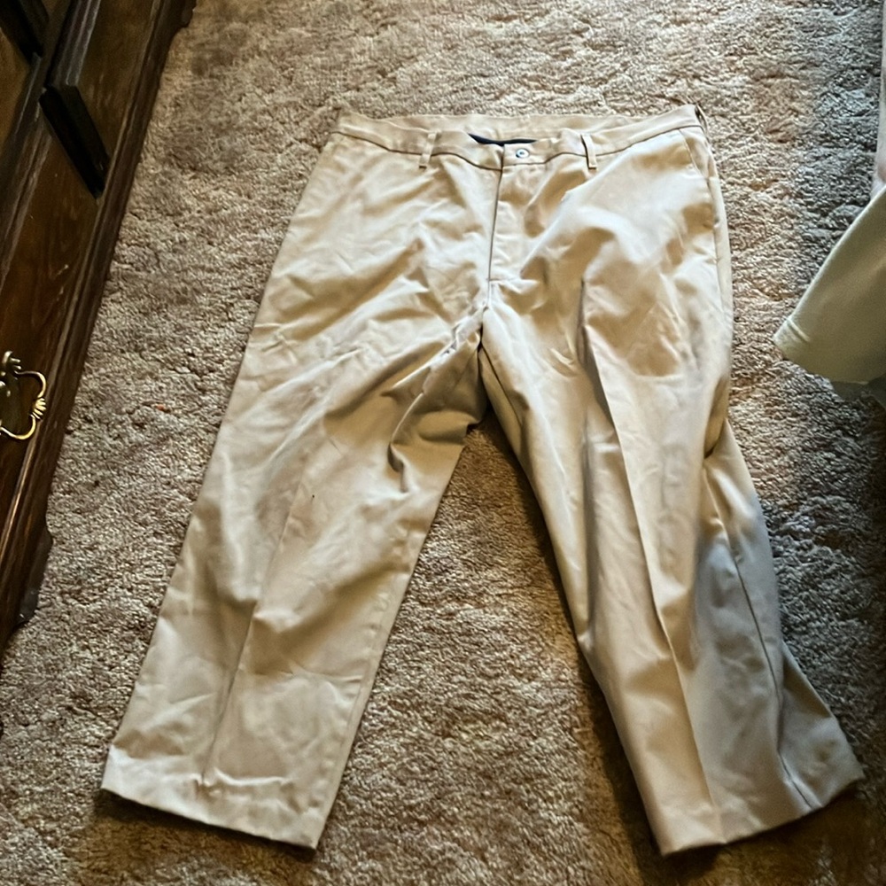 beige dress pants